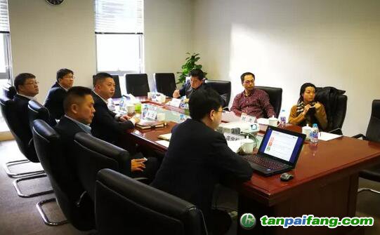北京市金融局領導到北京環境交易所調研