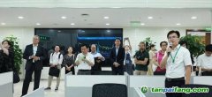 2019年北京國際大都市清潔空氣行動論壇嘉賓參觀北京環交所
