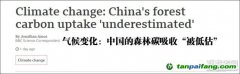 研究發現：中國森林比想象中還能“吸”碳