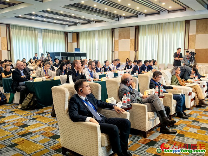 “通往COP30之路：中巴植樹造林和碳匯合作研討活動”現場。人民網記者 符園園攝